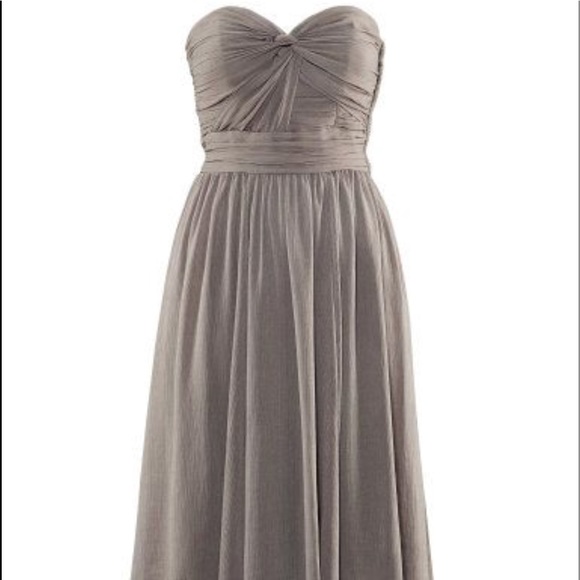 h&m strapless dress